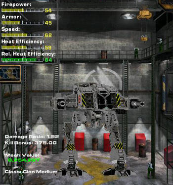 MechWarrior 4: Mercenaries - Medium 'Mechs